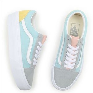 ✨✨Multi-colored Platform Vans ✨✨